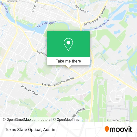 Texas State Optical map