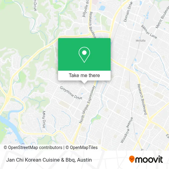 Jan Chi Korean Cuisine & Bbq map