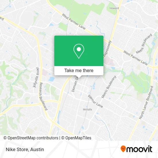 Nike Store map