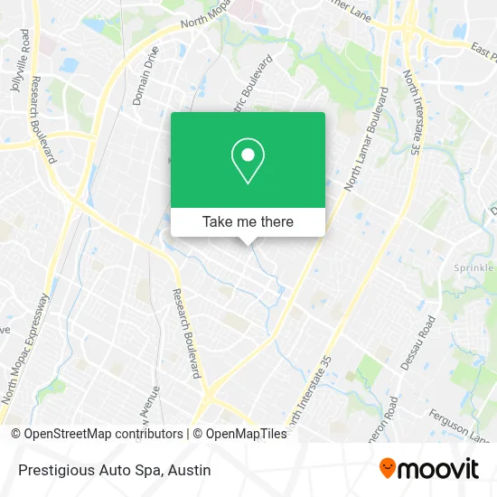 Prestigious Auto Spa map