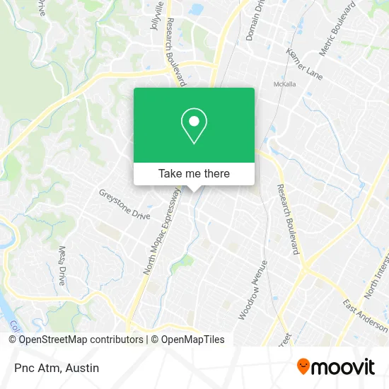 Pnc Atm map