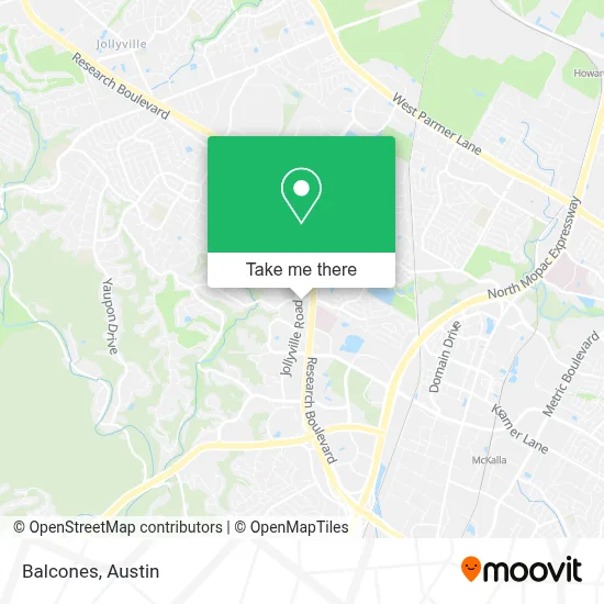 Balcones map