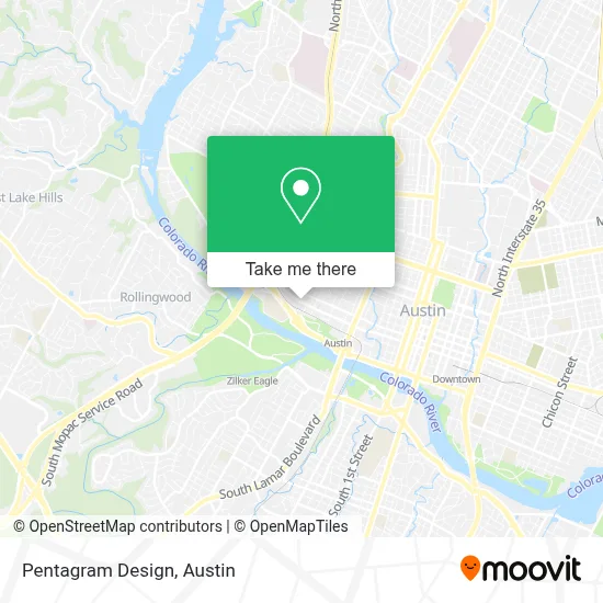 Pentagram Design map