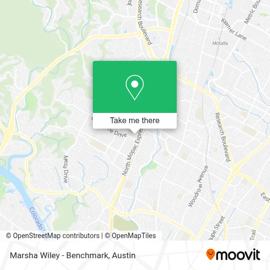 Marsha Wiley - Benchmark map