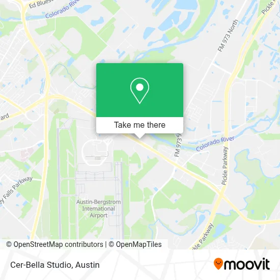 Cer-Bella Studio map