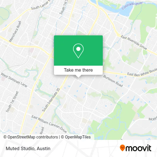 Muted Studio map