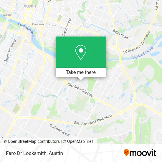 Faro Dr Locksmith map