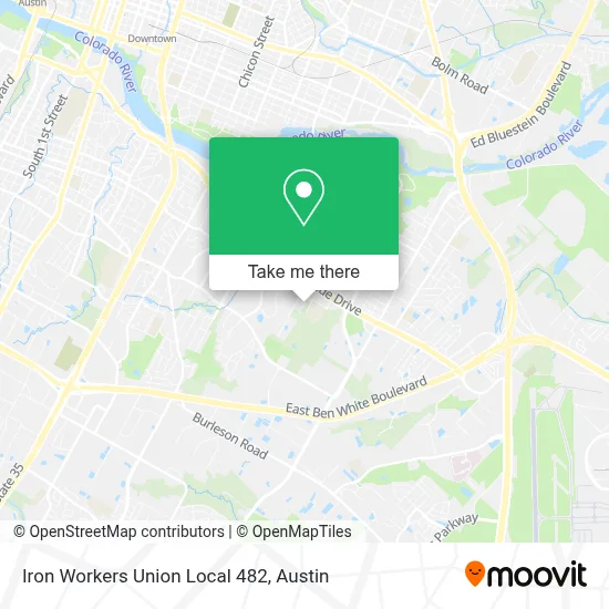 Iron Workers Union Local 482 map