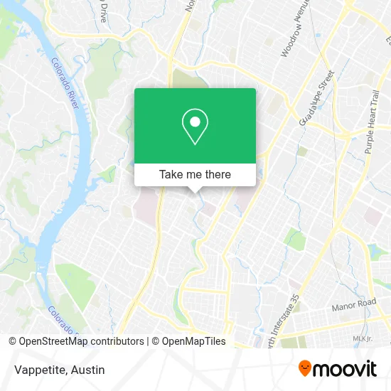 Vappetite map