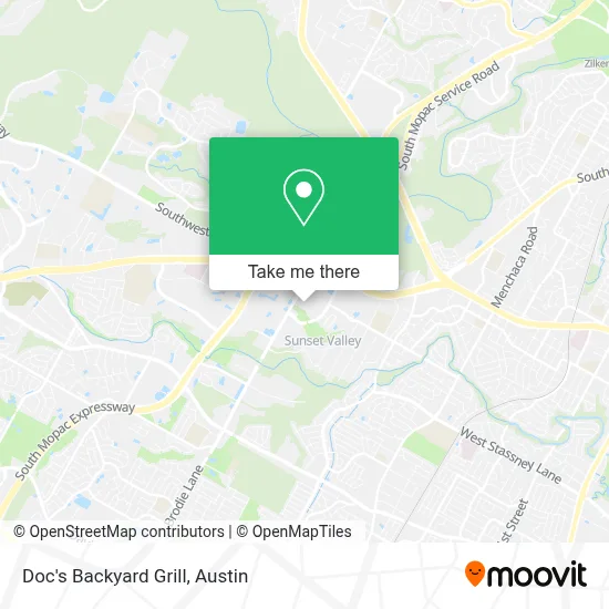Doc's Backyard Grill map