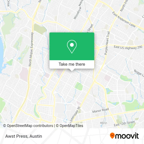 Awst Press map