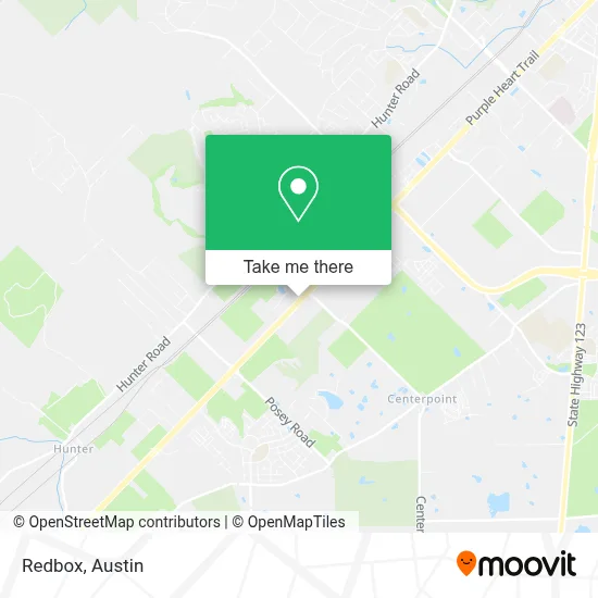 Redbox map