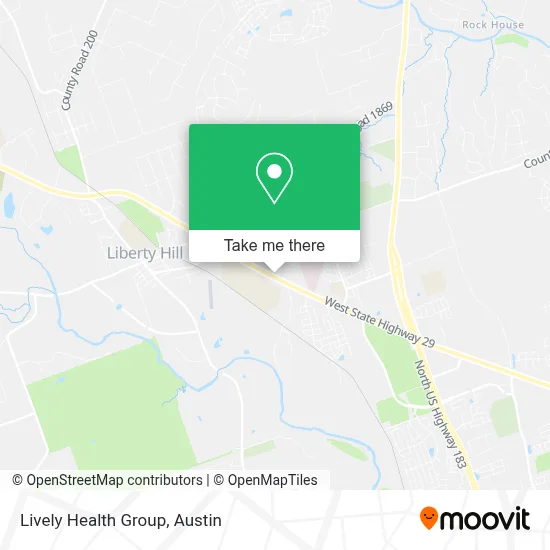 Lively Health Group map