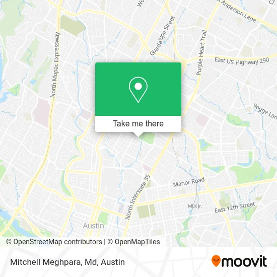 Mitchell Meghpara, Md map