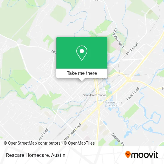 Rescare Homecare map