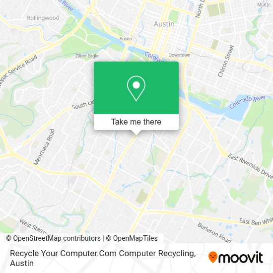 Recycle Your Computer.Com Computer Recycling map