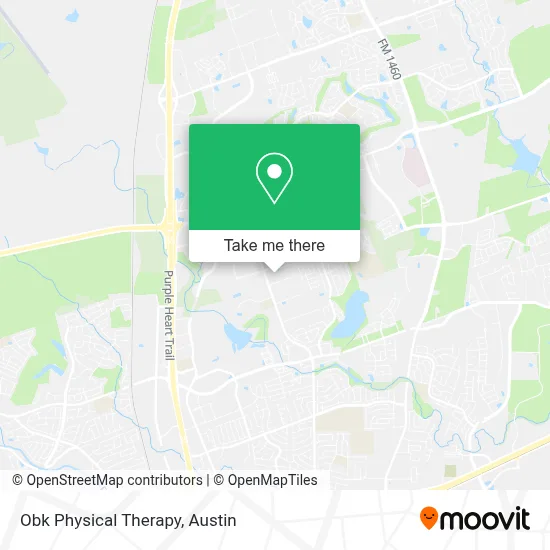 Obk Physical Therapy map