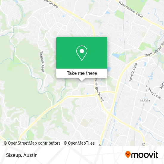 Sizeup map