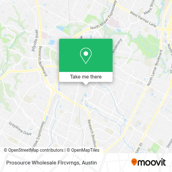 Prosource Wholesale Flrcvrngs map