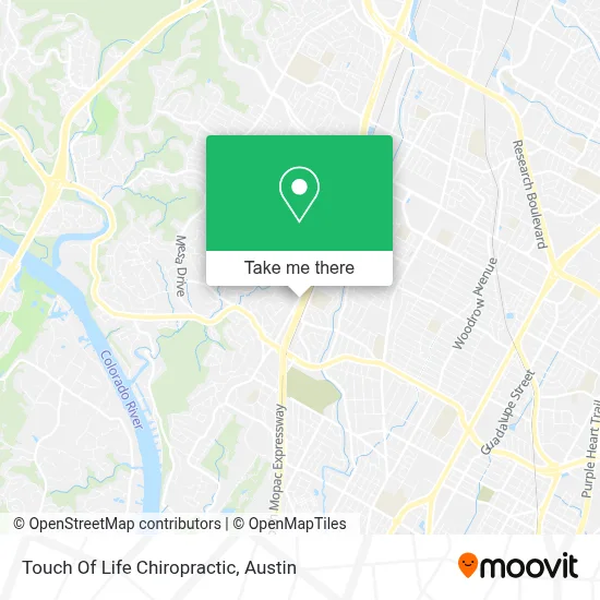 Touch Of Life Chiropractic map