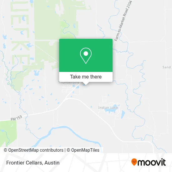 Frontier Cellars map