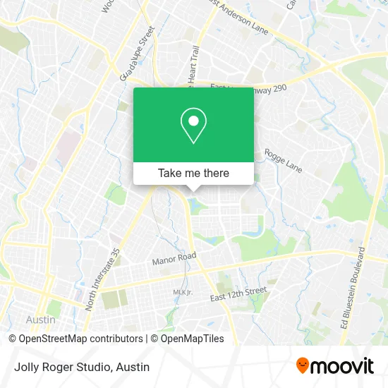 Jolly Roger Studio map