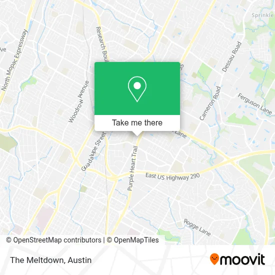 The Meltdown map
