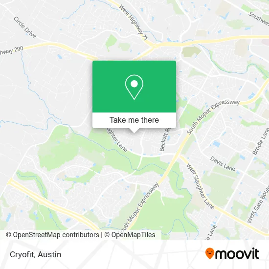 Cryofit map