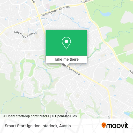 Smart Start Ignition Interlock map
