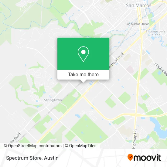 Spectrum Store map