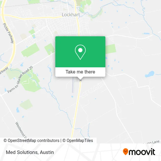 Med Solutions map