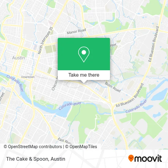 The Cake & Spoon map