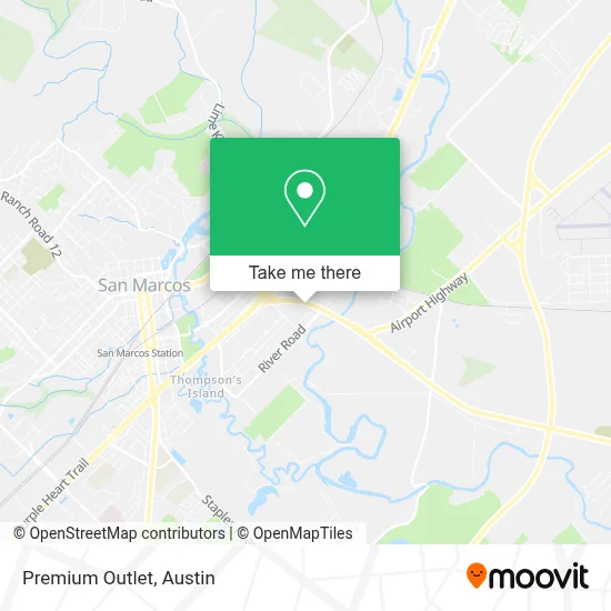 Premium Outlet map