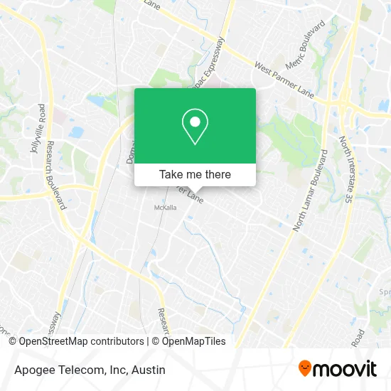 Apogee Telecom, Inc map