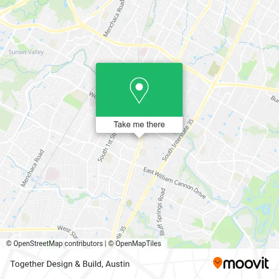 Together Design & Build map