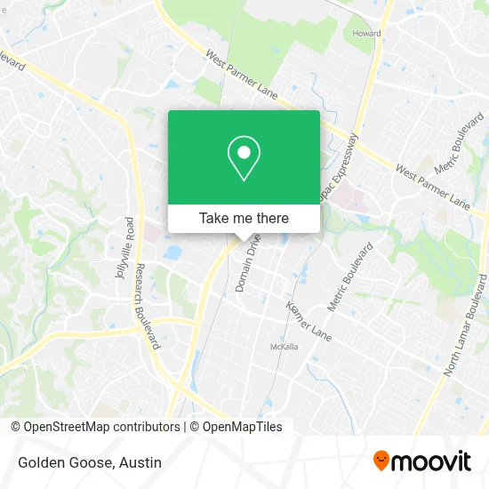 Golden Goose map