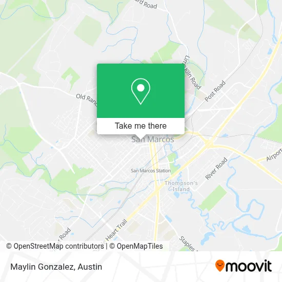 Maylin Gonzalez map