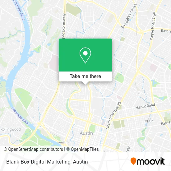Blank Box Digital Marketing map