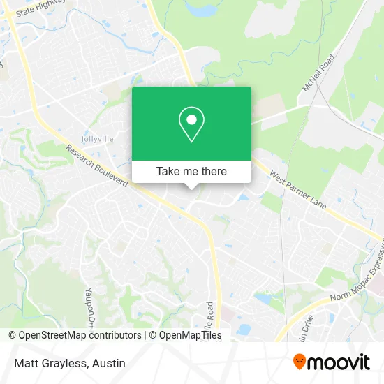 Matt Grayless map