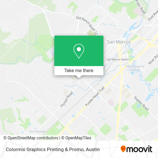 Colormix Graphics Printing & Promo map