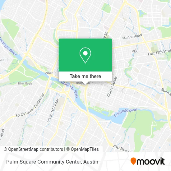 Palm Square Community Center map