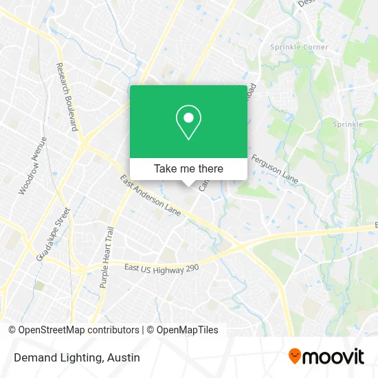 Demand Lighting map
