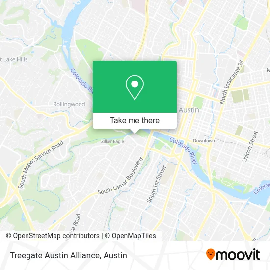 Treegate Austin Alliance map
