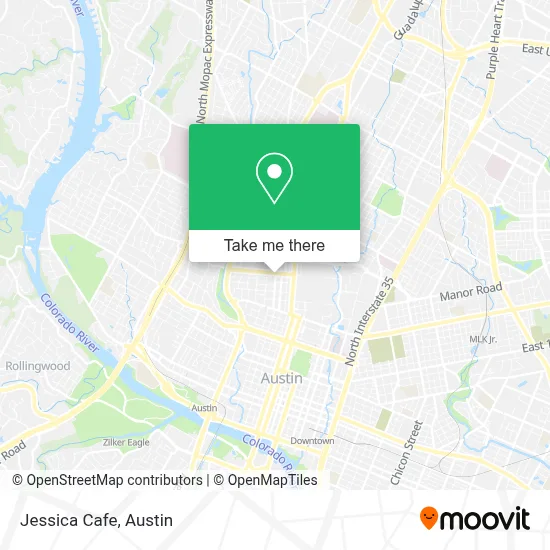 Jessica Cafe map