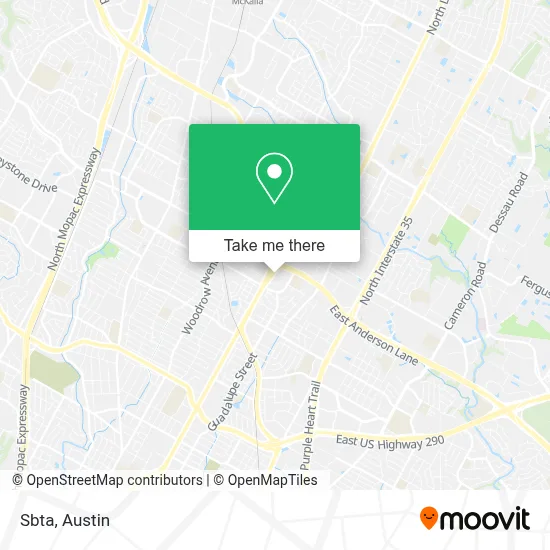 Sbta map