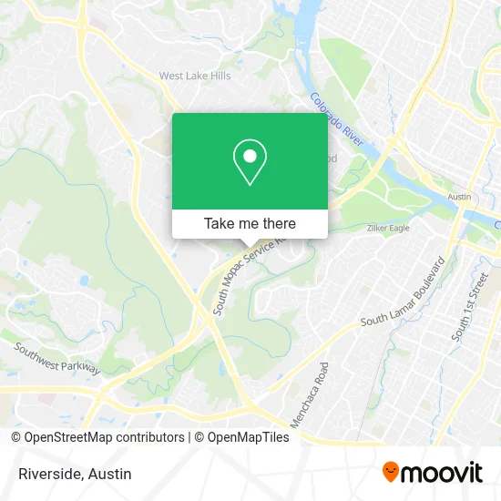Riverside map