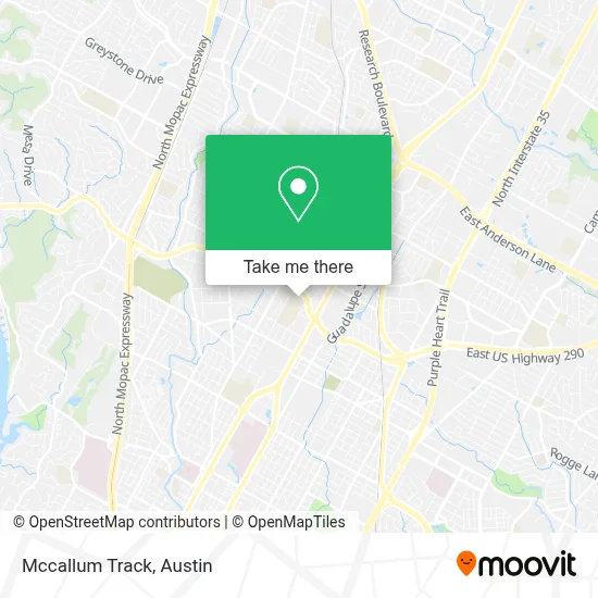 Mccallum Track map