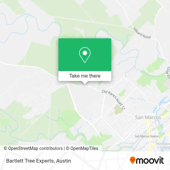 Bartlett Tree Experts map