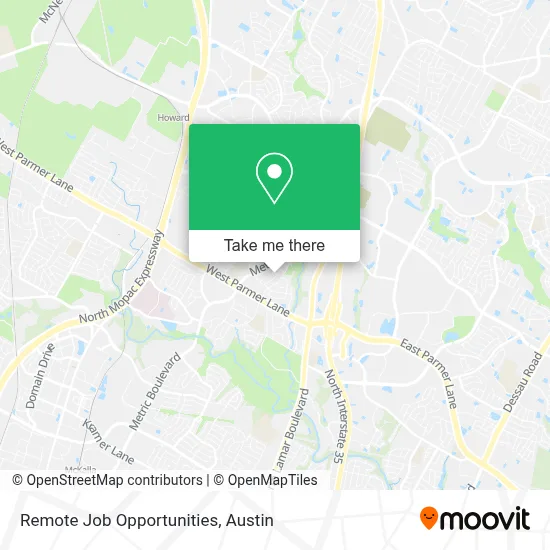 Remote Job Opportunities map