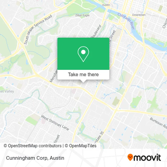 Cunningham Corp map